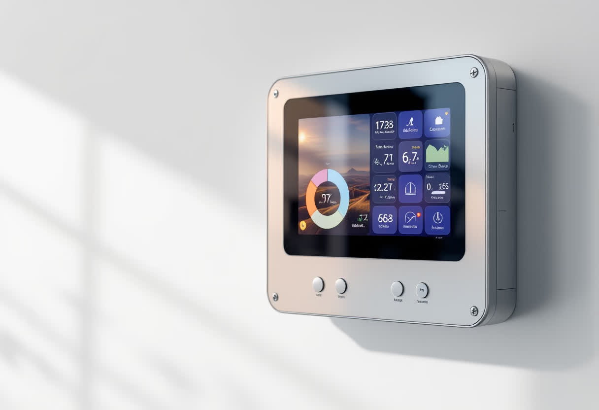 Smart wall-mounted control panel